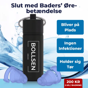 Watersafe+ Ørepropper til svømning