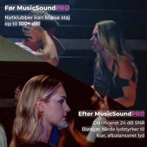 Alternative view of Music SoundPRO Ørepropper til koncerter, festivaler og musik