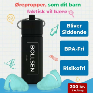Kidz+ Børneørepropper til svømning